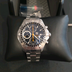 태그호이어 아쿠아레이서 오토매틱 크로노그래프 시계