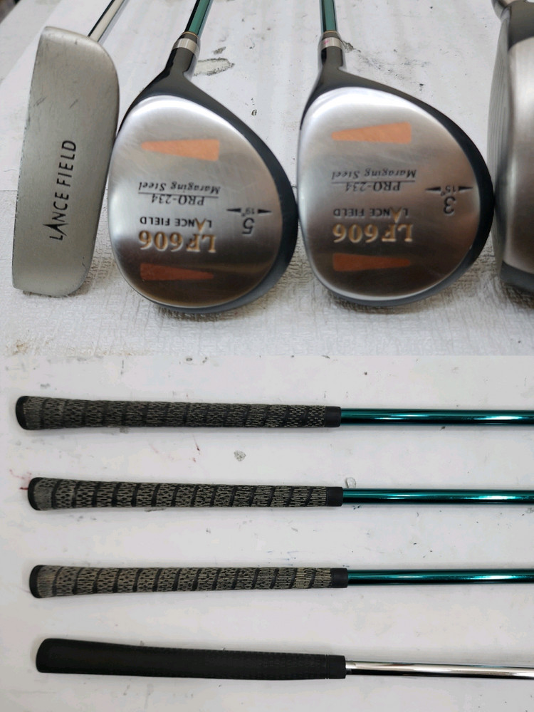 15만 랭스필드 아이언 드라이버 등 남성용 골프채 풀세트--7