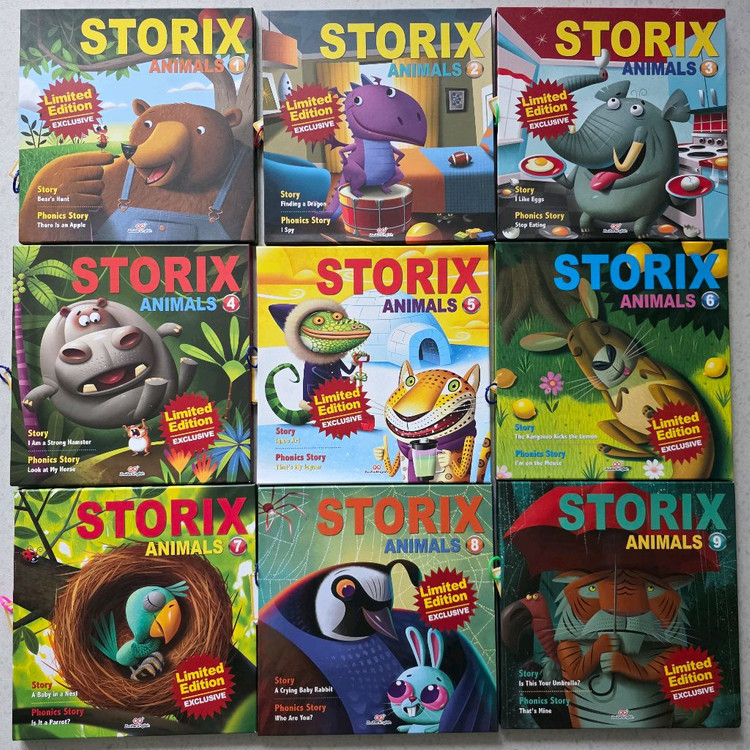 스토릭스 STORIX 유아 영어책--3