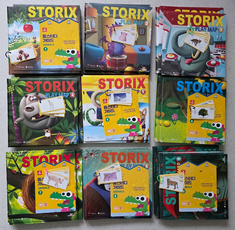 스토릭스 STORIX 유아 영어책--4
