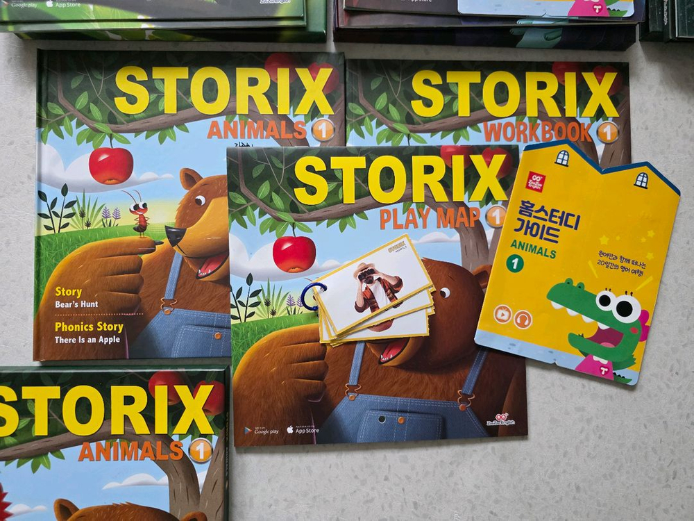 스토릭스 STORIX 유아 영어책--5
