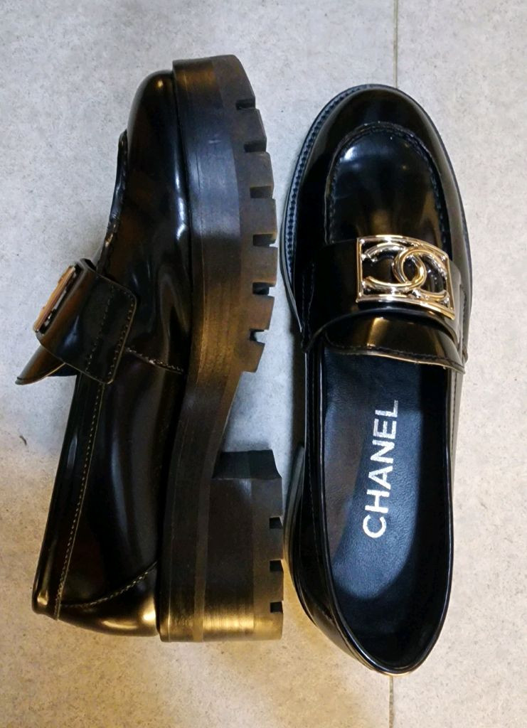 통굽 플랫폼 구두 로퍼 240 이미지