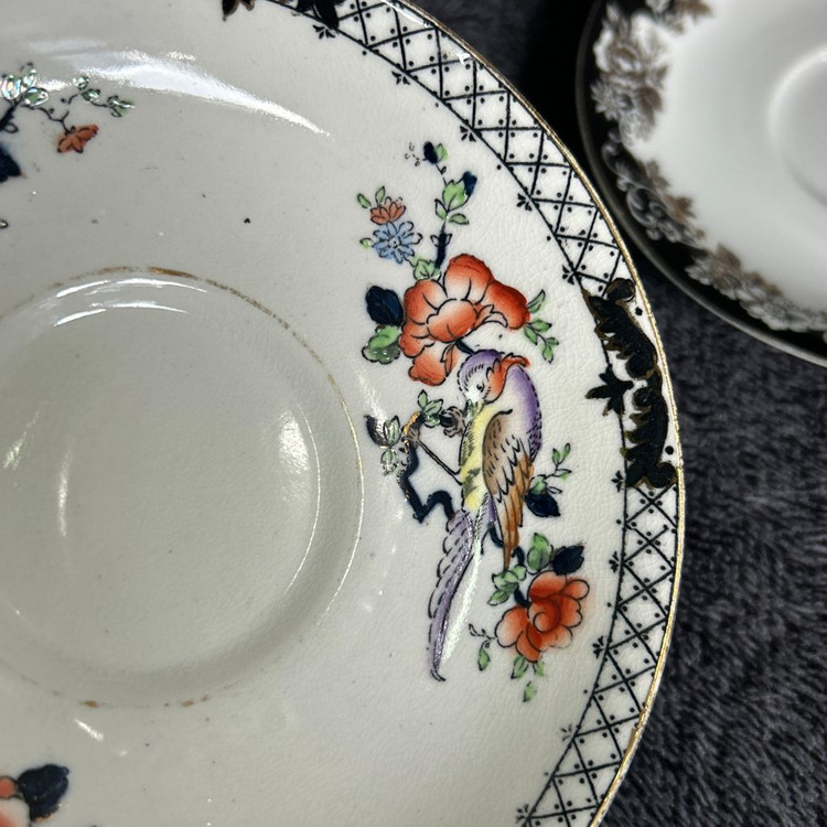 우리나라 옛날 빈티지 밀양도자기 일본도자기 소서 찻잔 받침 접시 그릇 디저트 플레이트 팝니다 이미지