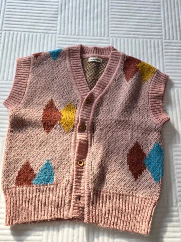 리미떼두두 핑크 다이아 니트베스트--10