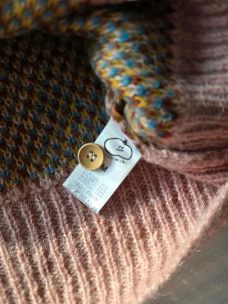 리미떼두두 핑크 다이아 니트베스트--2