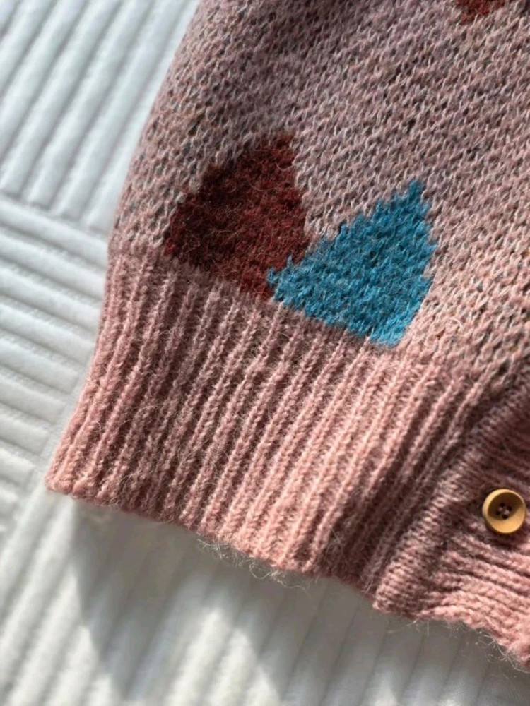 리미떼두두 핑크 다이아 니트베스트--5