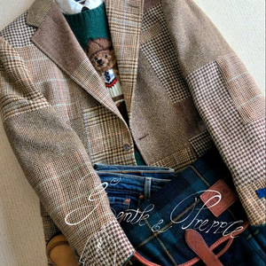 폴로 랄프로렌 RL67 패치워크 자켓