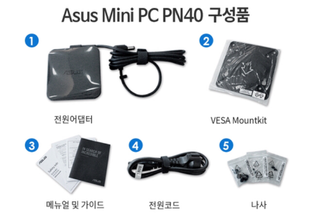 (미개봉/새제품)에이수스 미니PC PN40 이미지