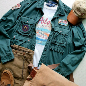 폴로 랄프로렌 피싱 유틸리티 셔츠 자켓