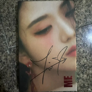 블랙핑크 지수 꽃 친필 싸인 사인 앨범 blackpink jisoo 이미지