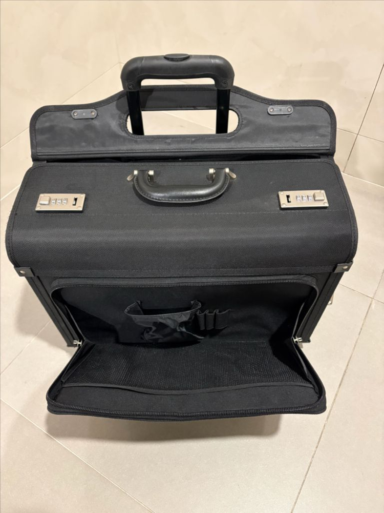 아시아나항공 조종사 2단 확장형 캐리어--5