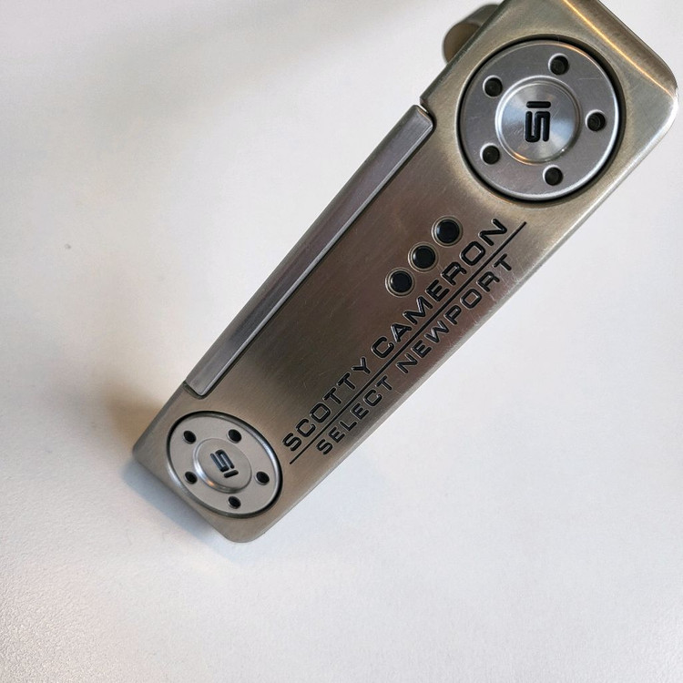 스카티카메론 셀렉트 뉴포트 배트맨 커스텀 퍼터 35인치 최상급 이미지