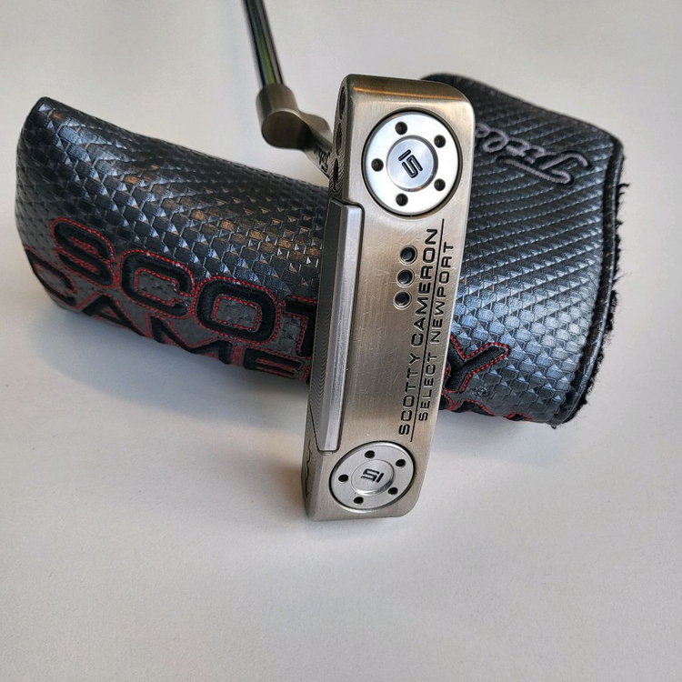 스카티카메론 셀렉트 뉴포트 배트맨 커스텀 퍼터 35인치 최상급 이미지