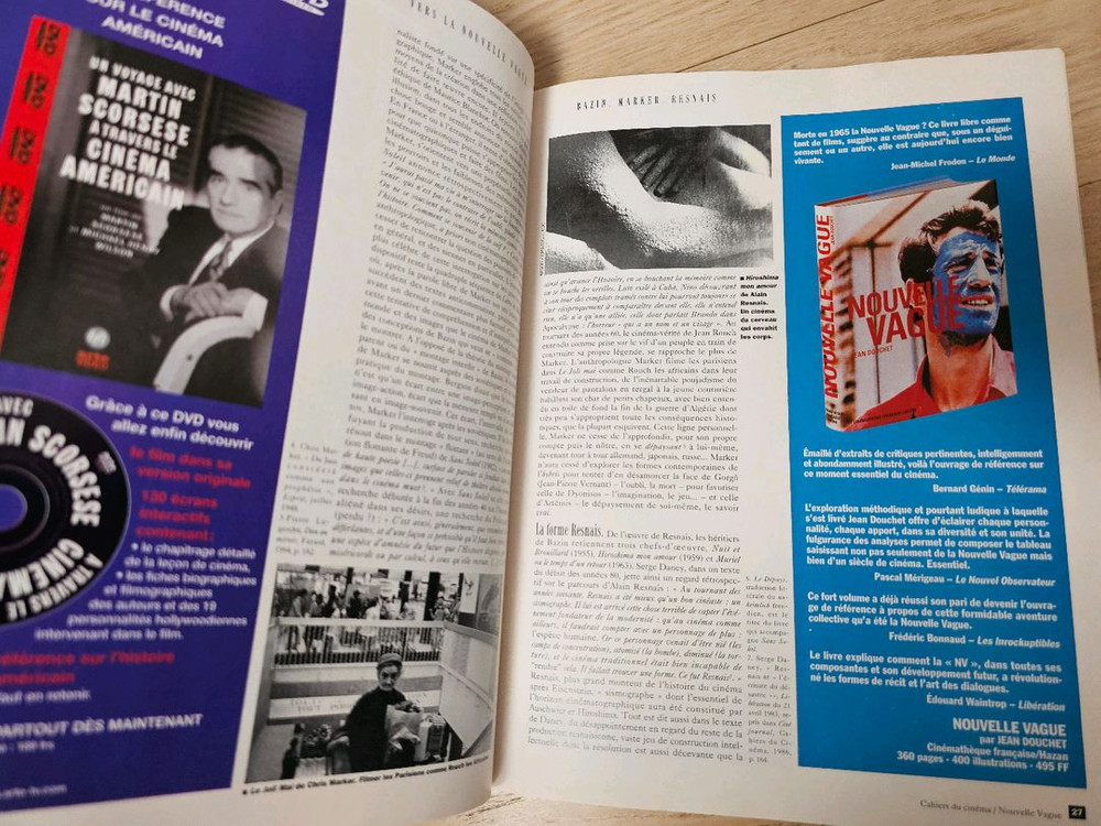 프랑스 영화잡지 까이에 뒤 시네마 누벨바그 특집호--1
