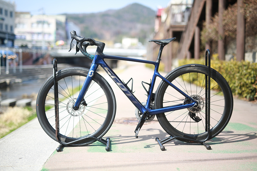 *가격인하*22년 스캇 에딕트 10 XS 49 *eTAP AXS +싱크로스 카본휠셋*디스크--3