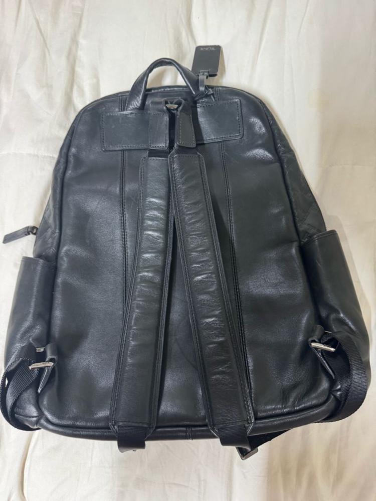 투미 티콘 가죽 백팩 상태 최상--3