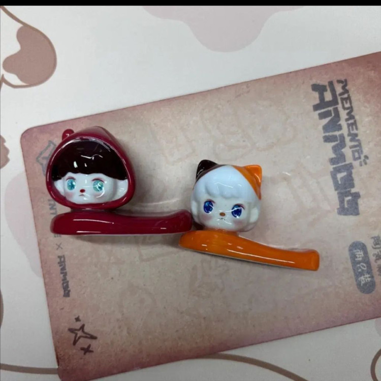 일괄가격 미사용 정품 TNT Amoo 굿즈 세라믹 수저 받치대과 노트 이미지