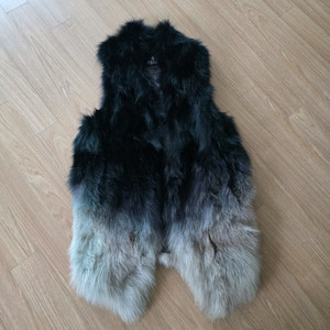 여우털 그라데이션 모피 퍼 베스트 66~77(1만5천