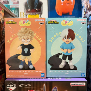 일괄 나의히어로아카데미아 바쿠고 카츠키 토도로키 쇼토 치아피코 유년기 피규어 미개봉 히로아카 나히아