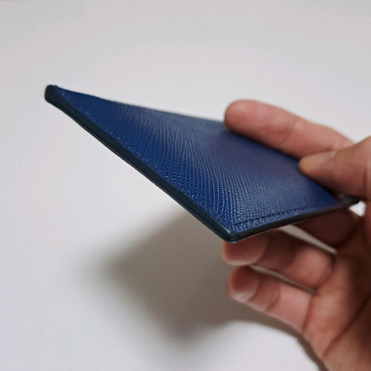 [100%/정품] 프라다 사피아노 메탈 카드지갑, 프라다지갑,프라다카드지갑--7