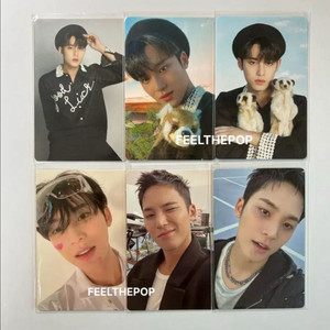 일괄 세븐틴 민규 포카 정규 5집 디아이콘 패더썬 캐럿반 정규 포토카드 이미지