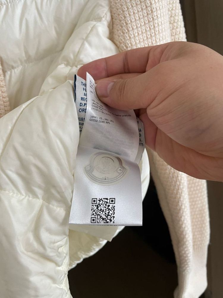 몽클레어 니트패딩 여성 xs사이즈 이미지