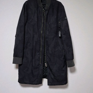 투루잰S+ 카모 패턴 롱누빔야성자켓.마블점퍼