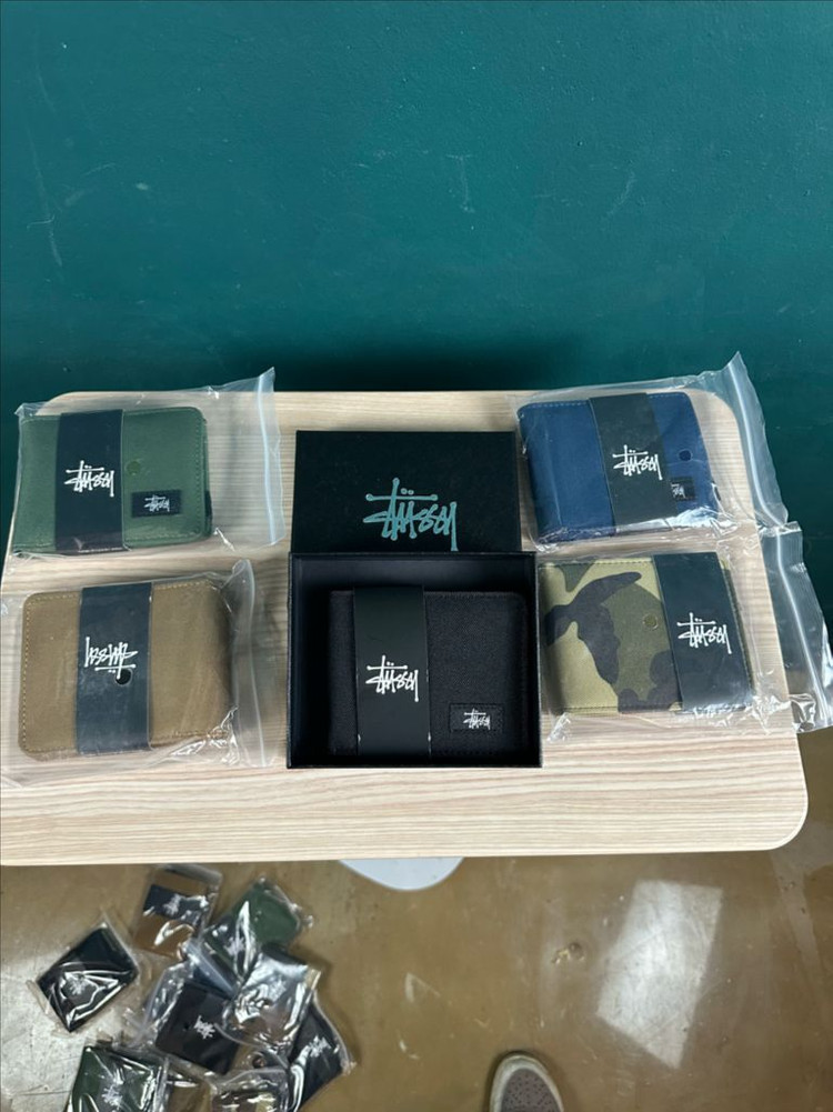 스투시 반지갑. 지갑. 천지갑--1