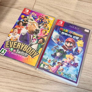 스위치 게임팩 슈퍼 마리오 브라더스 원더, 에브리바디 원투, 래비드
