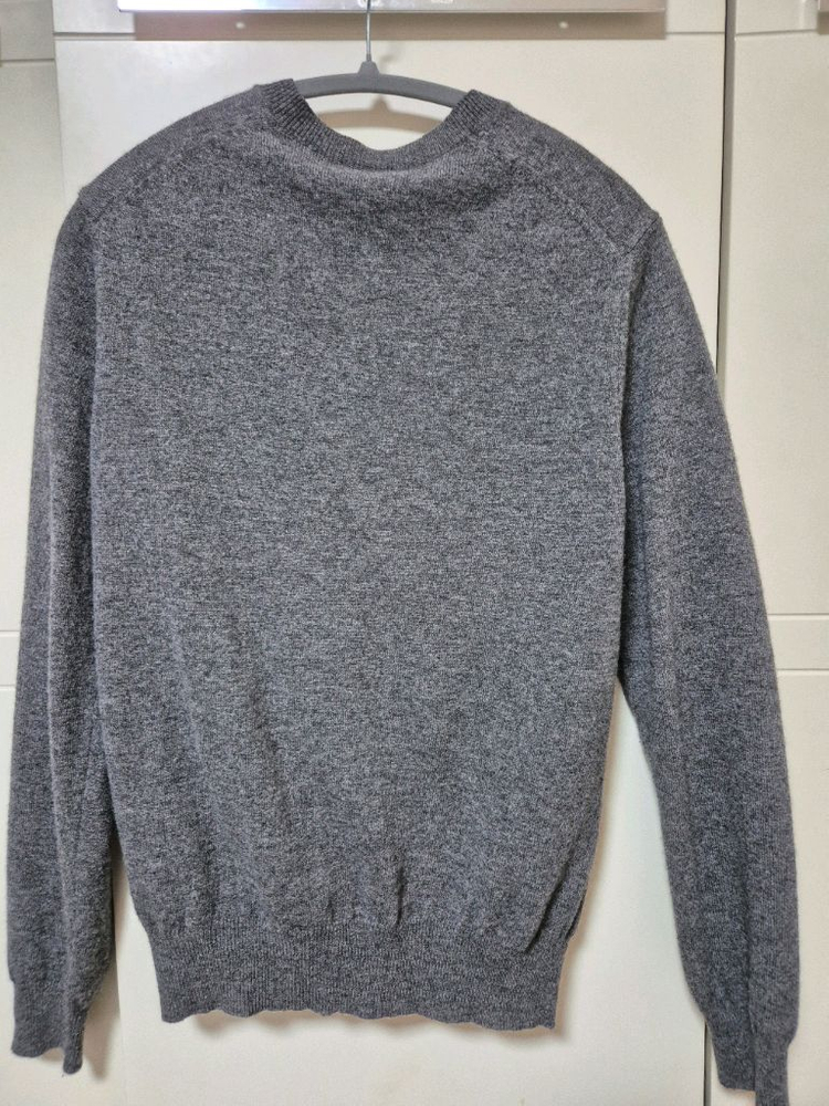 꼼데가르송 챠콜 레드 하트 크루넥 가디건 남녀공용 S--1