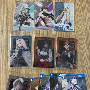 니케 웨하스 메탈릭 카드 이미지