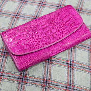 River 크로커다일 리얼 악어가죽 장지갑