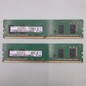 삼성 램 데스크탑용 4GB DDR4 2400 2개 이미지