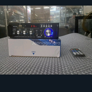 미니 앰프블루투스. 라디오. USB . 사용 가능실내 이미지