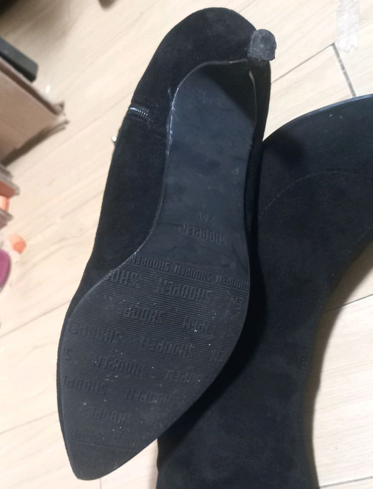 슈펜 여성 앵클부츠 250사이즈 굽7--2