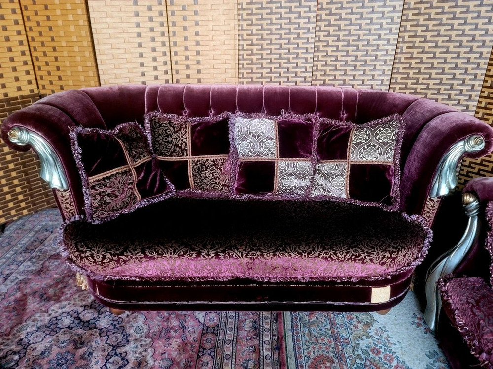 *소파맨*수입엔틱ㅇ벨벳* 3,1인용*세트 이미지