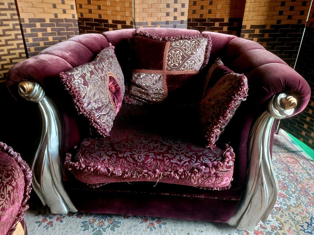 *소파맨*수입엔틱ㅇ벨벳* 3,1인용*세트 이미지