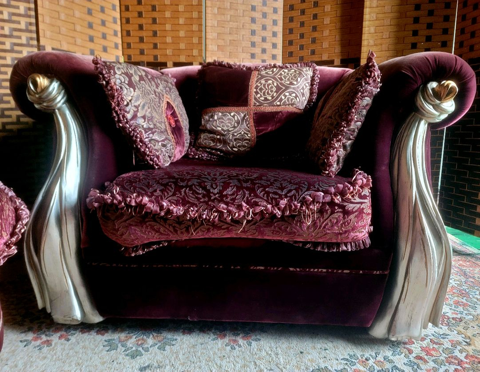 *소파맨*수입엔틱ㅇ벨벳* 3,1인용*세트 이미지