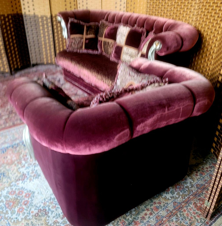 *소파맨*수입엔틱ㅇ벨벳* 3,1인용*세트 이미지