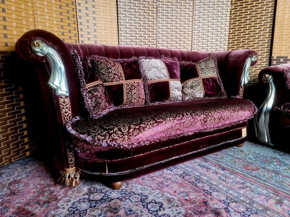 *소파맨*수입엔틱ㅇ벨벳* 3,1인용*세트 이미지