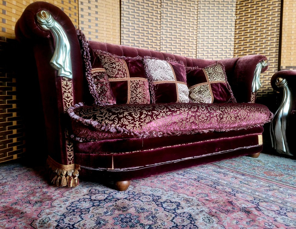 *소파맨*수입엔틱ㅇ벨벳* 3,1인용*세트 이미지