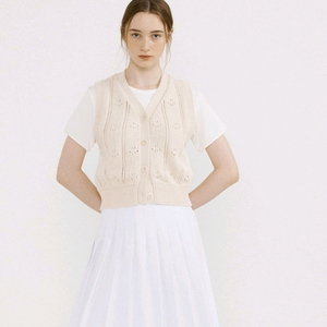 아쎄르 포니 니트 베스트(Pony Knit Vest)