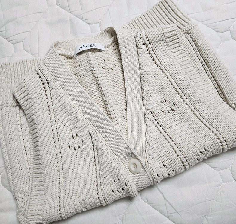 아쎄르 포니 니트 베스트(Pony Knit Vest)--3