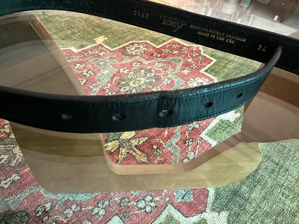 토리 2167 브라이들레더 벨트 tory 테너리 아웃스탠딩 rrl 폴로벨트--7