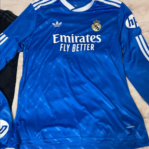 25-26 레알 마드리드 긴팔 (OEM)유니폼 서드 노마킹 2XL 이미지