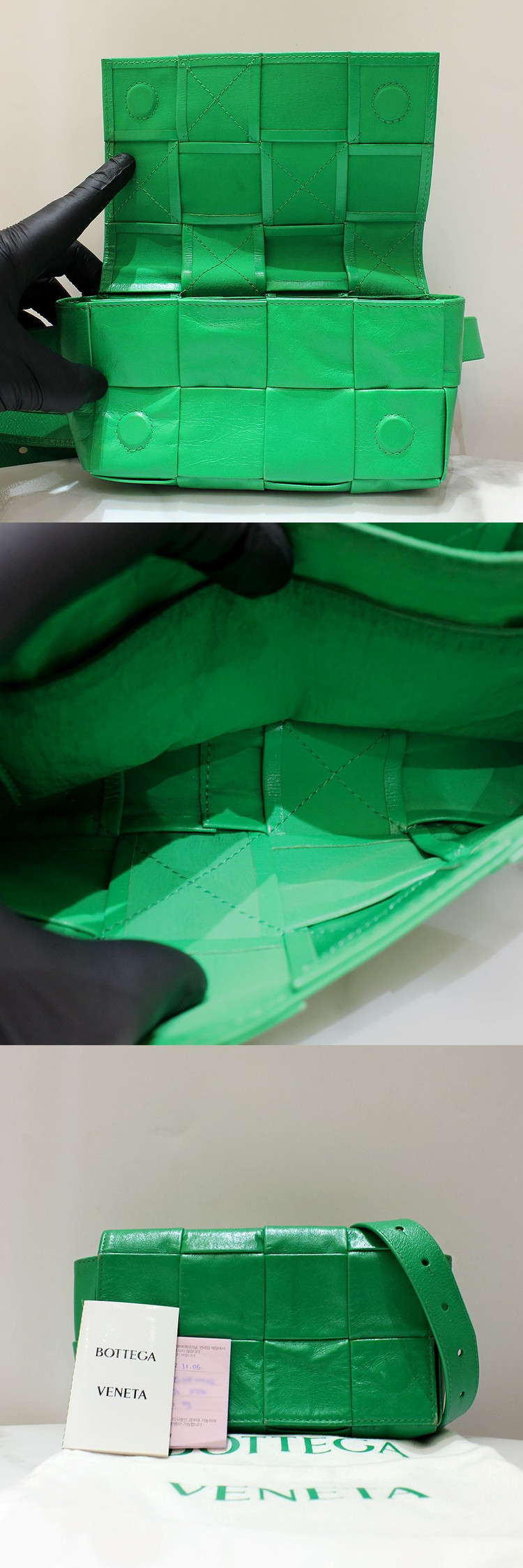 [명품다올동래] 보테가베네타 카세트 벨트백 651053--4