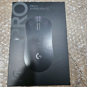 G PRO X SUPERLIGHT 2 지슈라2 블랙 미개봉 팝니다