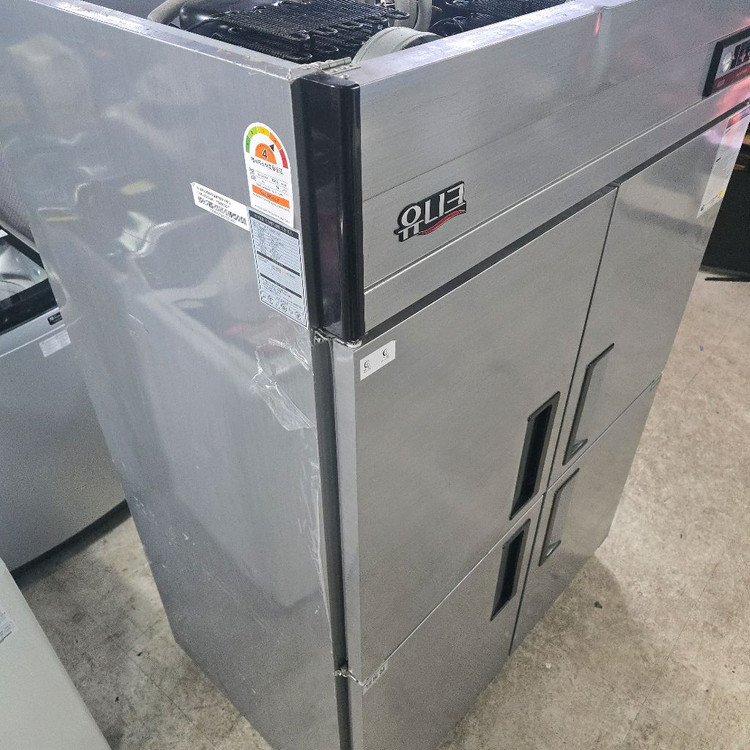 45박스 수직 냉장고 반반 유니크 업소용, 가까우면 배송--2