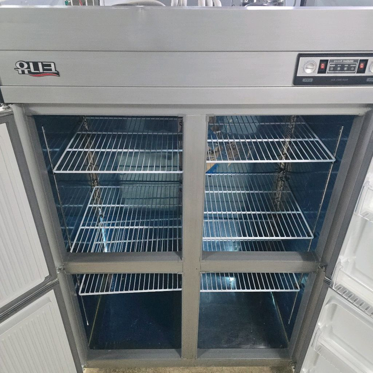 45박스 수직 냉장고 반반 유니크 업소용, 가까우면 배송--4