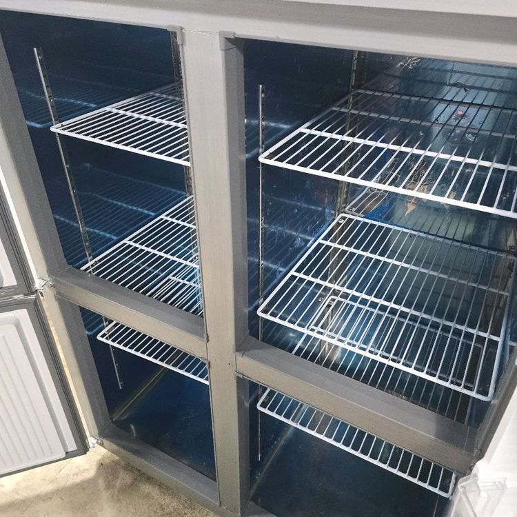 45박스 수직 냉장고 반반 유니크 업소용, 가까우면 배송--5